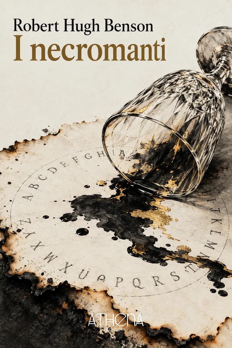 I necromanti di Robert Hugh Benson – copertina Edizioni Athena