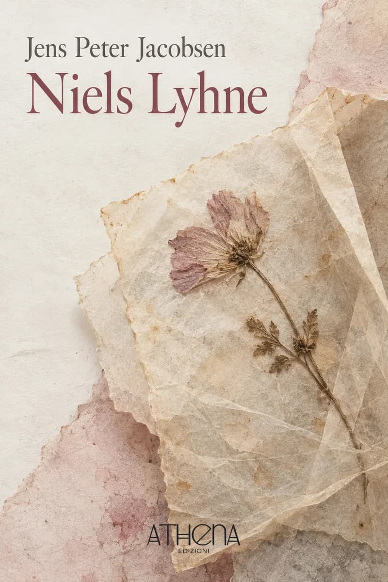 Niels Lyhne di Jens Peter Jacobsen – copertina Edizioni Athena