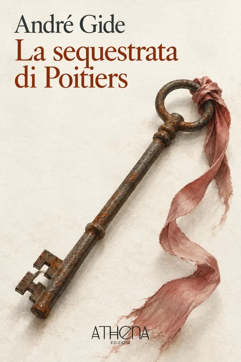 La sequestrata di Poitiers di André Gide – copertina Edizioni Athena