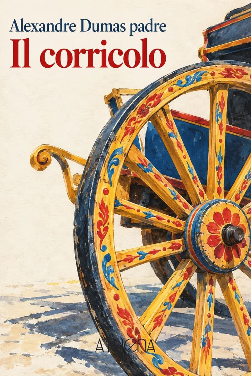 Il corricolo di Alexandre Dumas padre – copertina Edizioni Athena