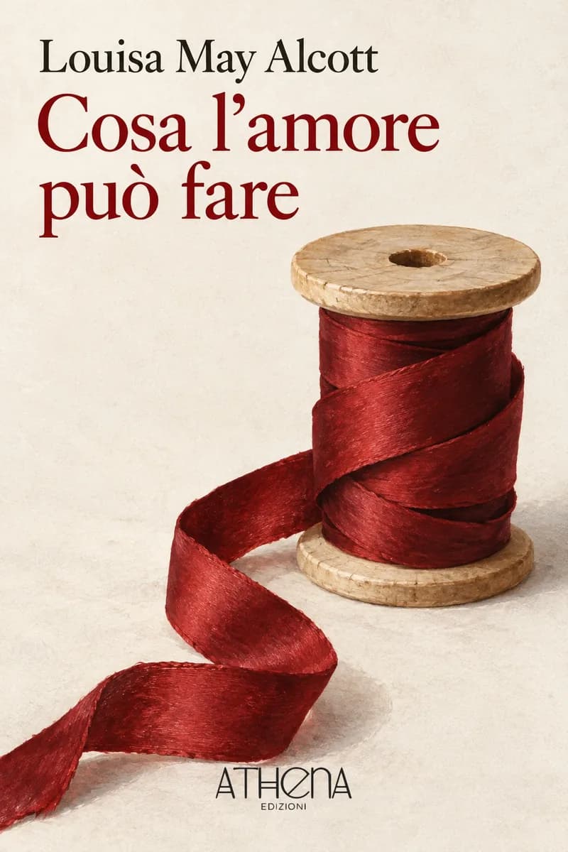 Cosa l'amore può fare di Louisa May Alcott – copertina Edizioni Athena