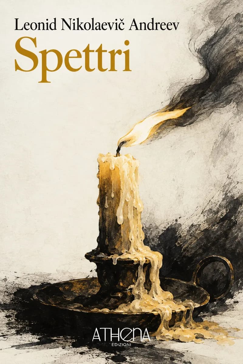 Spettri di Leonid Nikolaevič Andreev – copertina Edizioni Athena