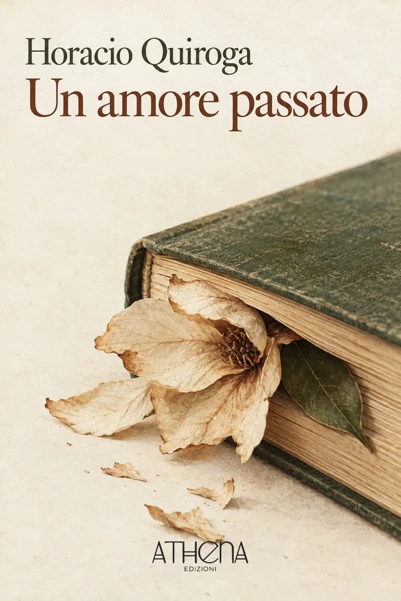 Un amore passato di Horacio Quiroga – copertina Edizioni Athena