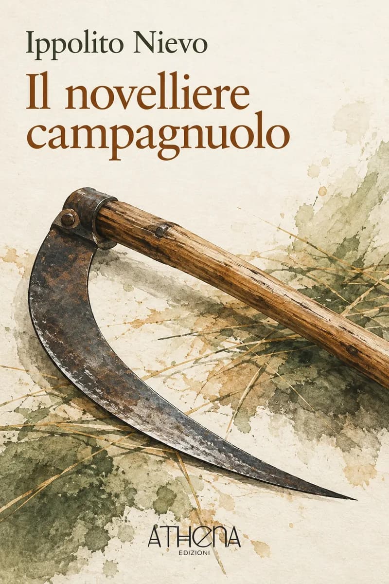 Il novelliere campagnuolo di Ippolito Nievo – copertina Edizioni Athena
