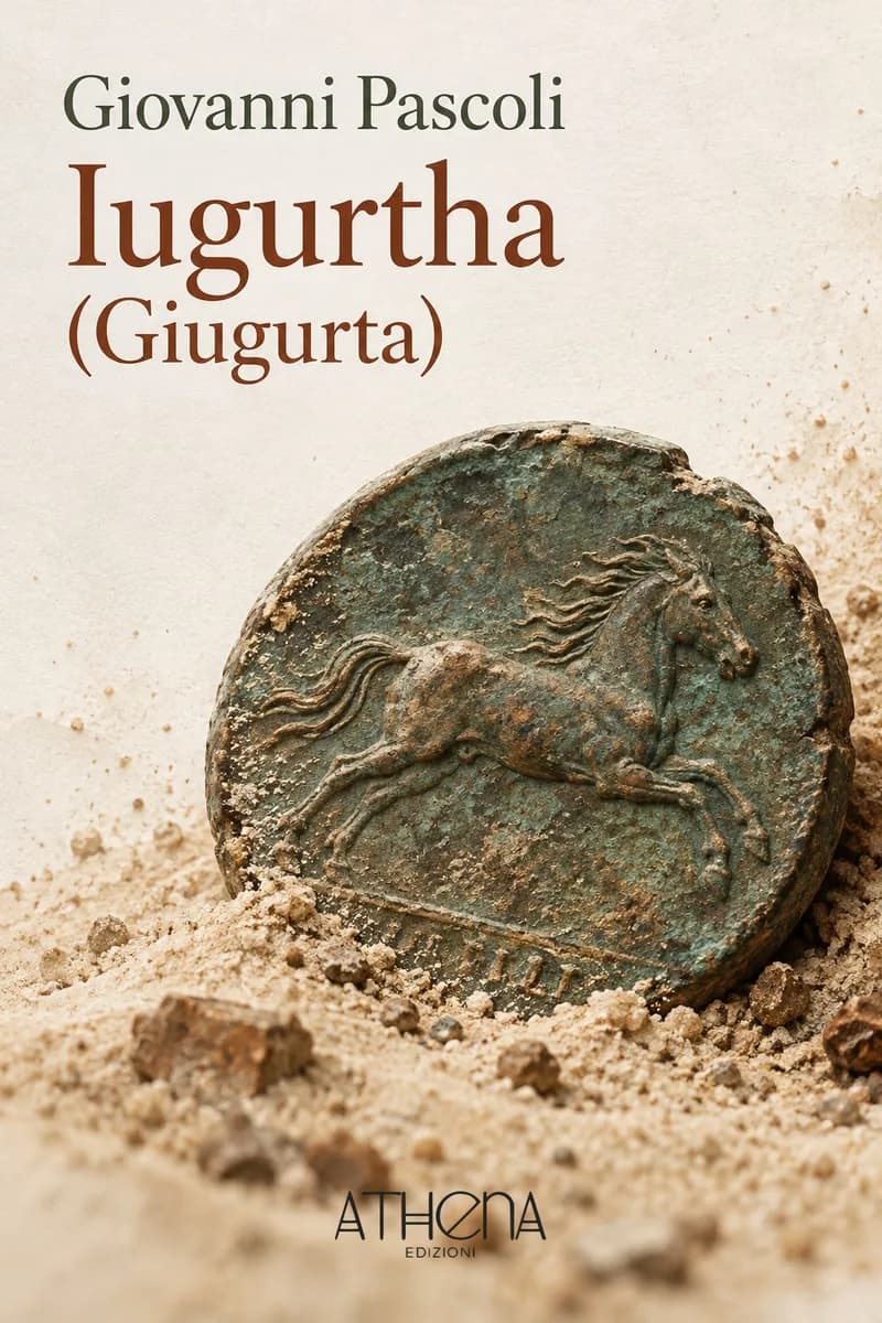 Iugurtha (Giugurta) di Giovanni Pascoli – copertina Edizioni Athena