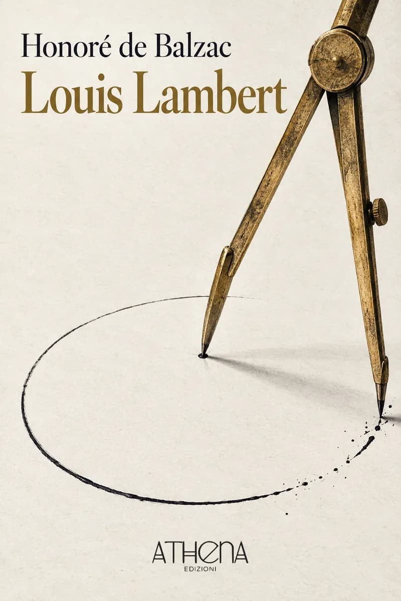 Louis Lambert di Honoré de Balzac – copertina Edizioni Athena