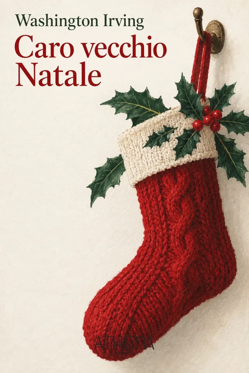 Caro vecchio Natale di Washington Irving – copertina Edizioni Athena