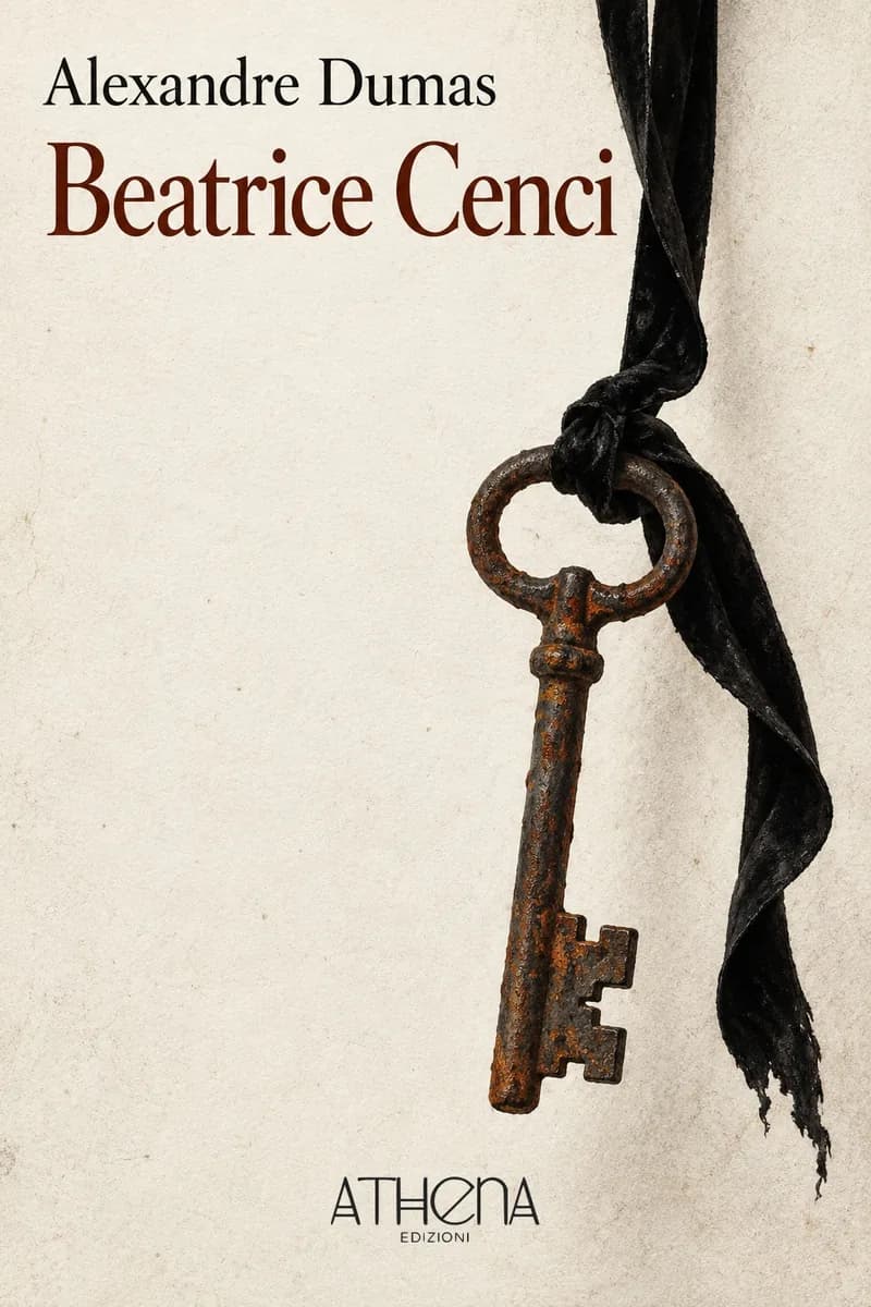 Beatrice Cenci di Alexandre Dumas – copertina Edizioni Athena