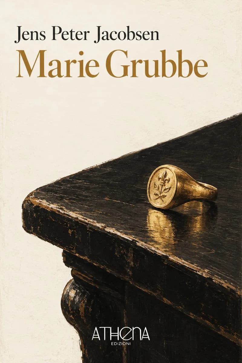 Marie Grubbe di Jens Peter Jacobsen – copertina Edizioni Athena
