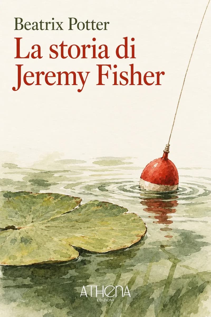 La storia di Jeremy Fisher di Beatrix Potter – copertina Edizioni Athena