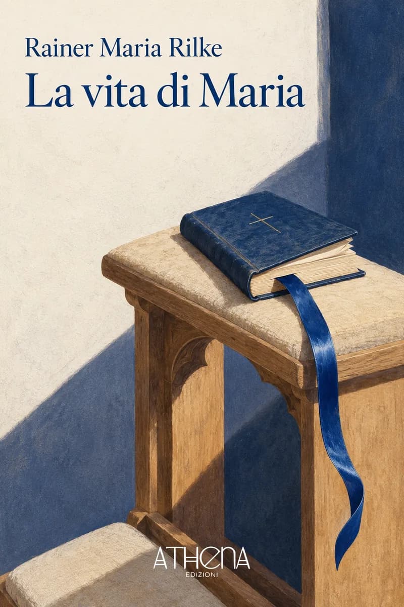 La vita di Maria di Rainer Maria Rilke – copertina Edizioni Athena