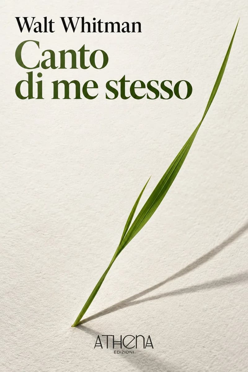 Canto di me stesso di Walt Whitman – copertina Edizioni Athena