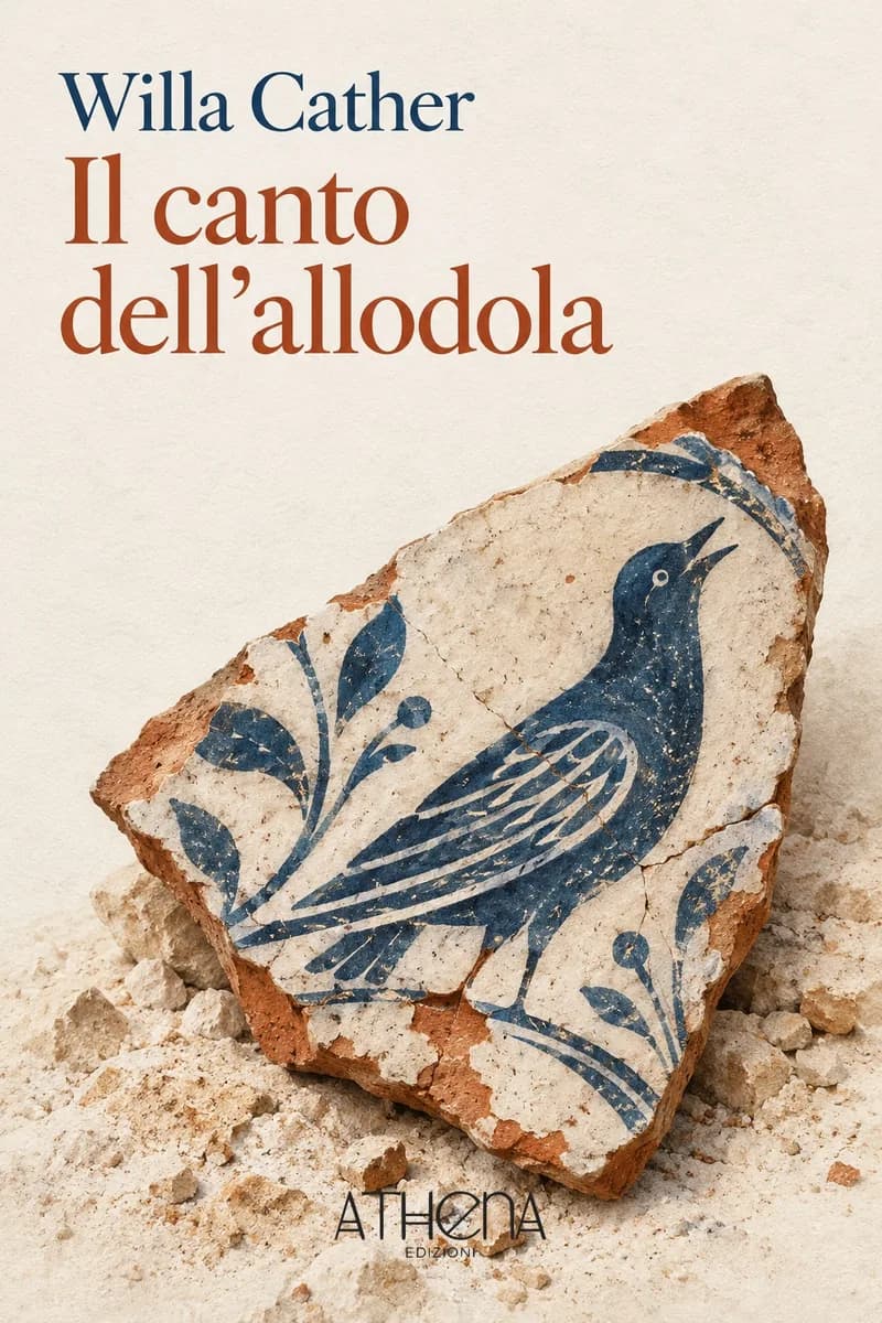 Il canto dell'allodola di Willa Cather – copertina Edizioni Athena