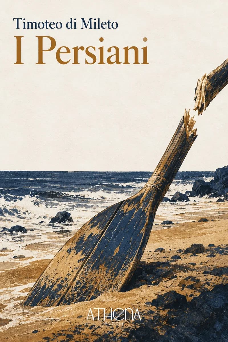 I Persiani di Timoteo di Mileto – copertina Edizioni Athena