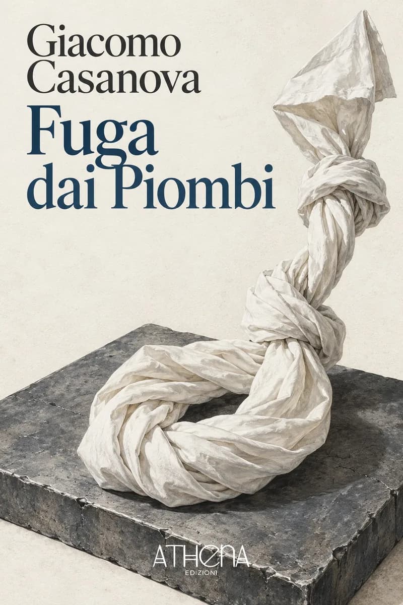 Fuga dai Piombi di Giacomo Casanova – copertina Edizioni Athena