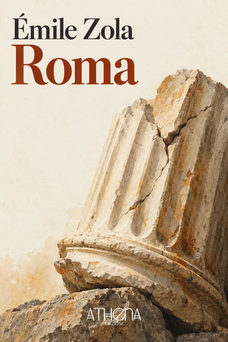 Roma di Émile Zola – copertina Edizioni Athena