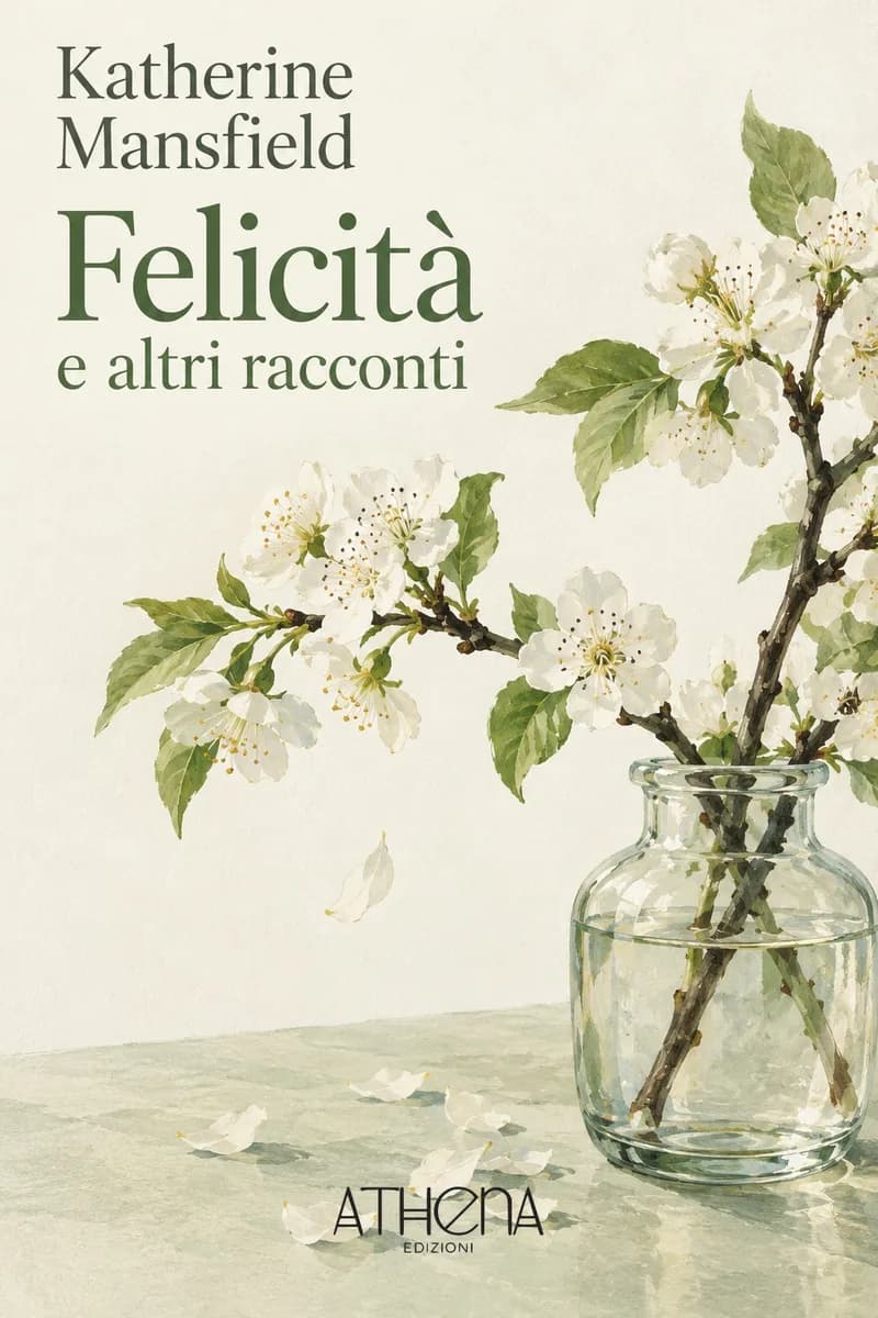 Felicità e altri racconti di Katherine Mansfield – copertina Edizioni Athena