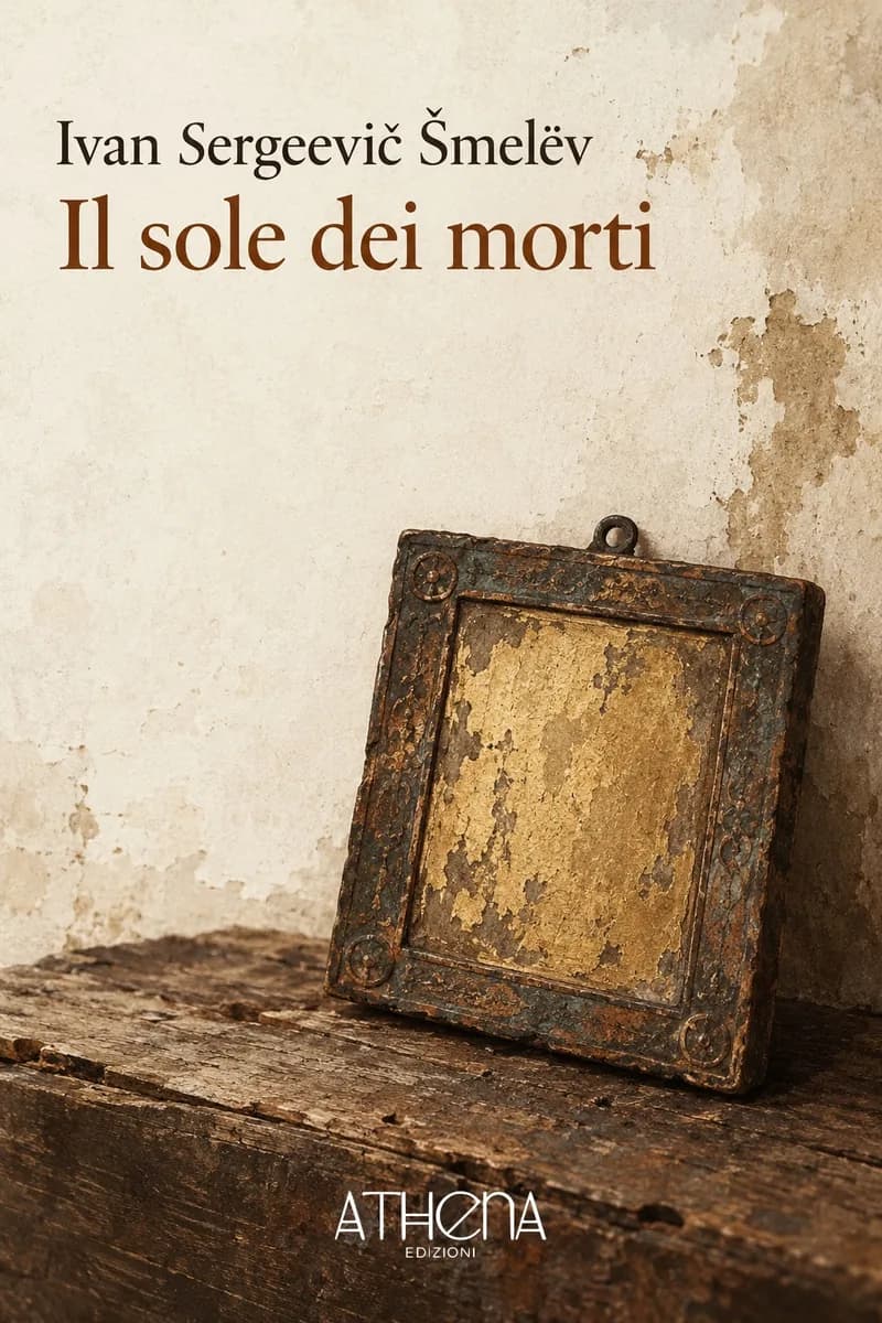 Il sole dei morti di Ivan Sergeevič Šmelëv – copertina Edizioni Athena