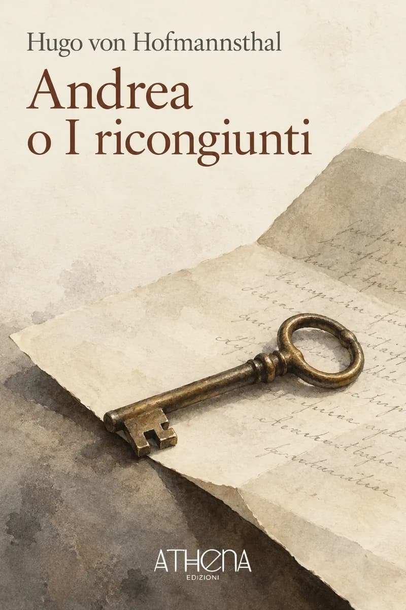 Andrea o I ricongiunti di Hugo von Hofmannsthal – copertina Edizioni Athena