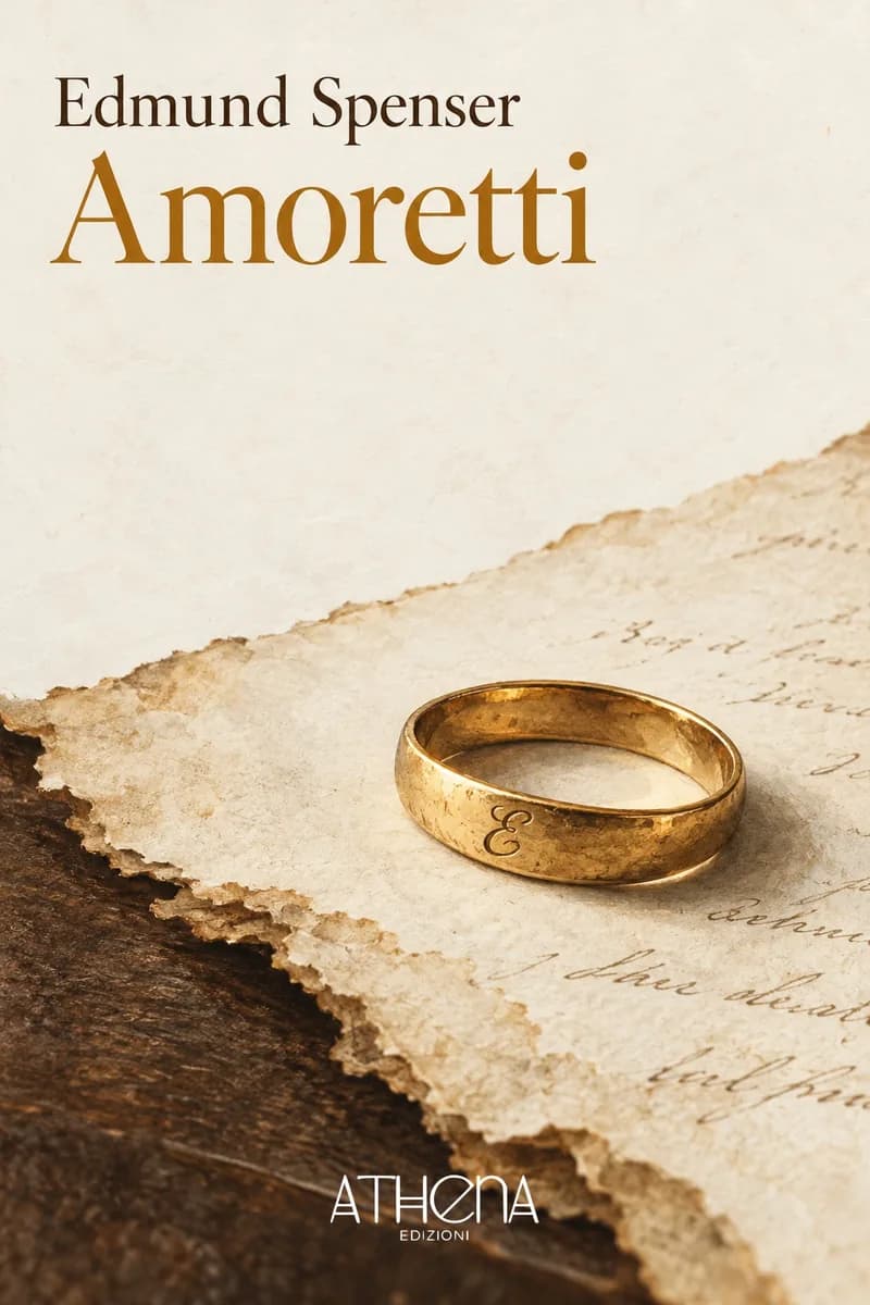 Amoretti di Edmund Spenser – copertina Edizioni Athena