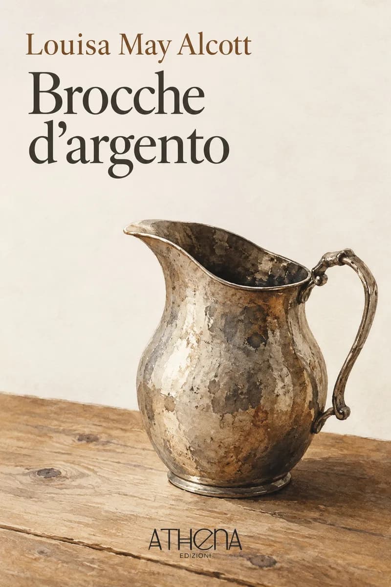 Brocche d'argento di Louisa May Alcott – copertina Edizioni Athena