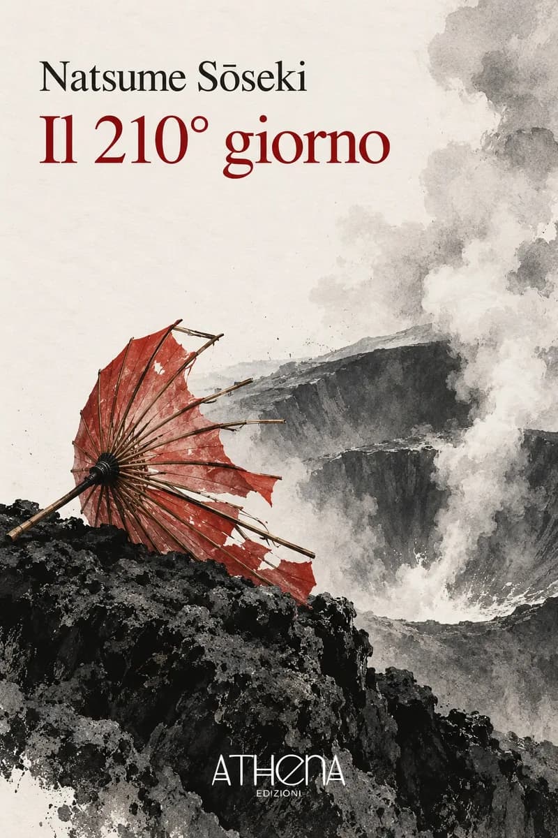 Il 210° giorno di Natsume Sōseki – copertina Edizioni Athena