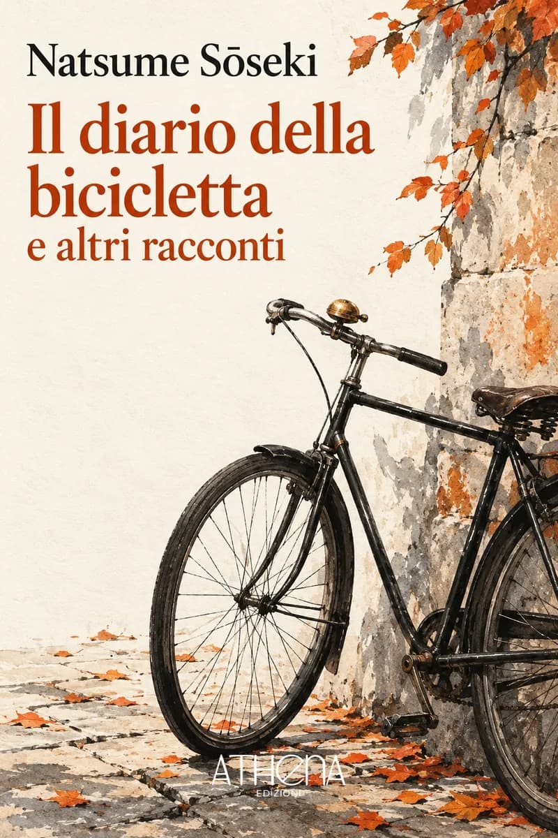 Il diario della bicicletta e altri racconti di Natsume Sōseki – copertina Edizioni Athena