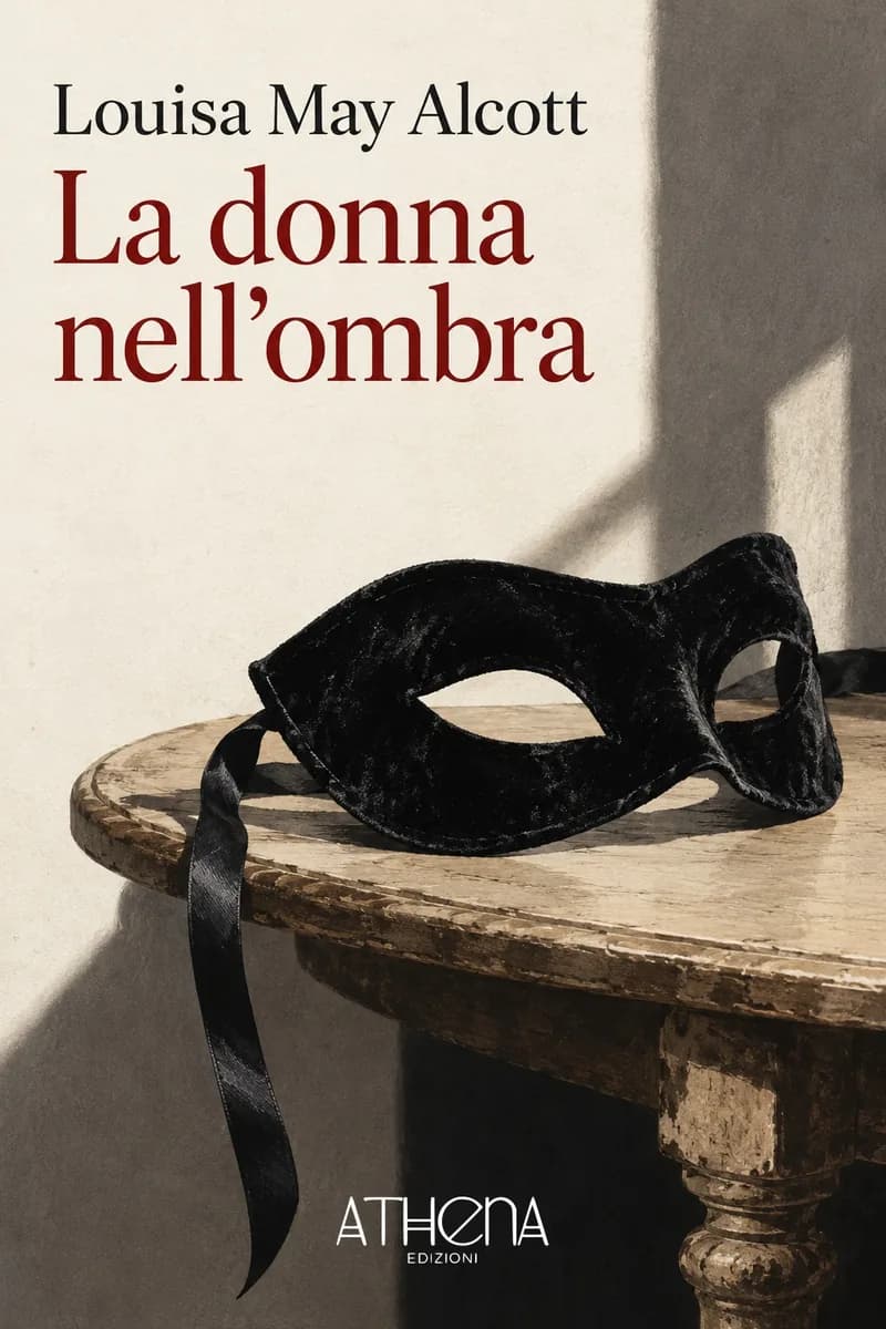 La donna nell'ombra di Louisa May Alcott – copertina Edizioni Athena