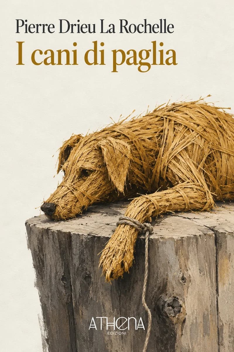 I cani di paglia di Pierre Drieu La Rochelle – copertina Edizioni Athena