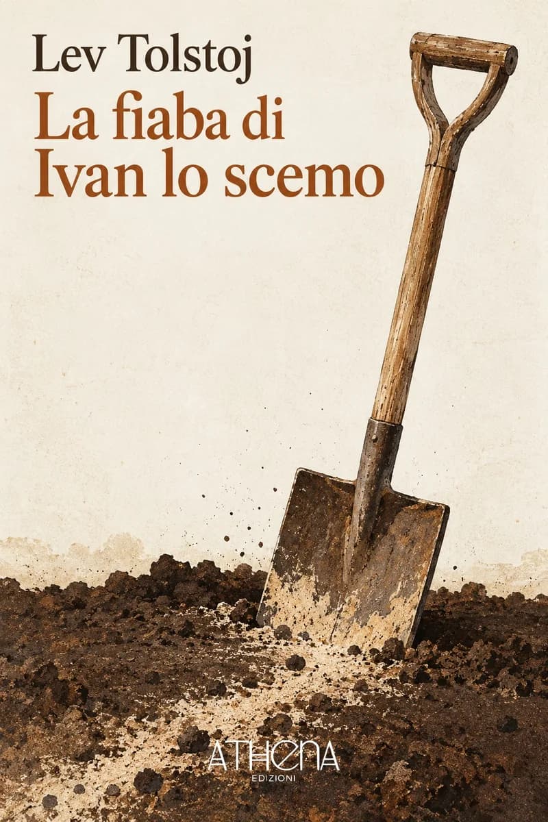 La fiaba di Ivan lo scemo di Lev Tolstoj – copertina Edizioni Athena