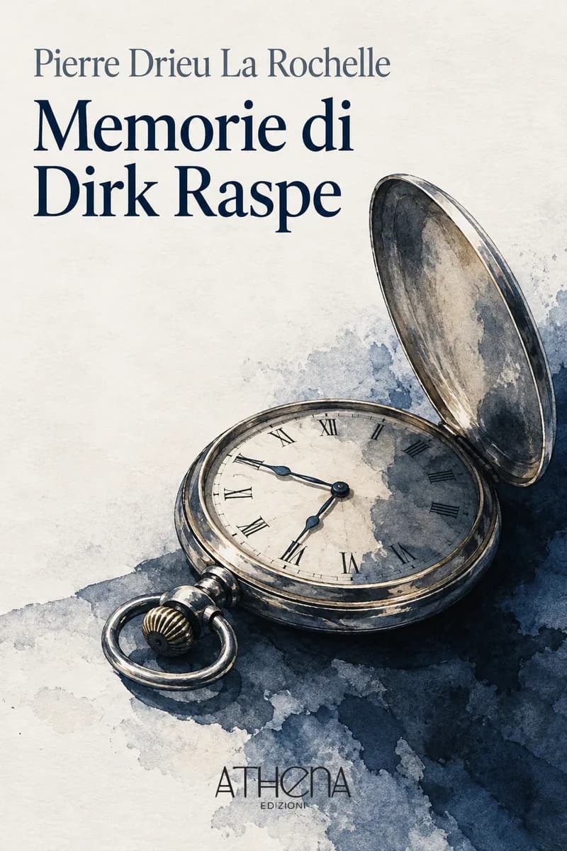 Memorie di Dirk Raspe di Pierre Drieu La Rochelle – copertina Edizioni Athena