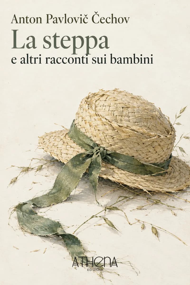 La steppa e altri racconti sui bambini di Anton Pavlovič Čechov – copertina Edizioni Athena