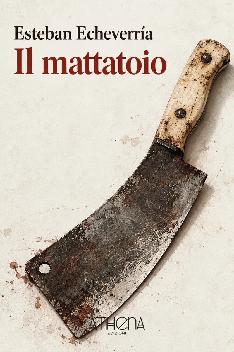 Il mattatoio di Esteban Echeverría – copertina Edizioni Athena