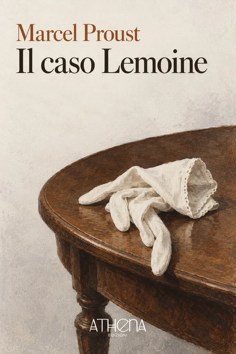 Il caso Lemoine di Marcel Proust – copertina Edizioni Athena