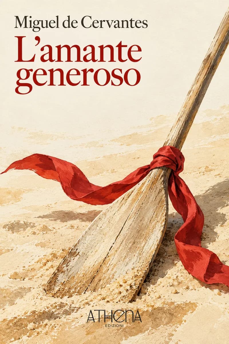 L'amante generoso di Miguel de Cervantes – copertina Edizioni Athena