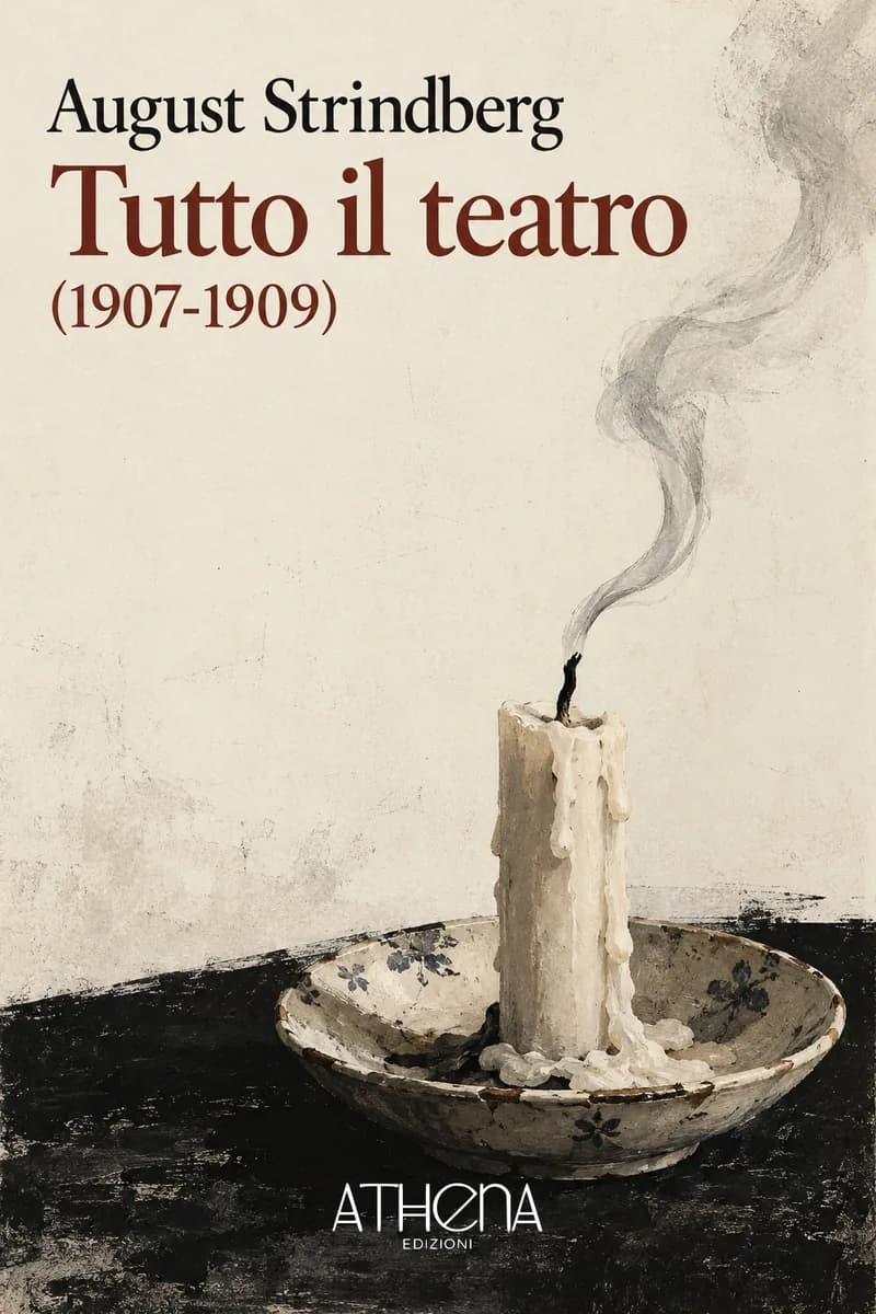 Tutto il teatro (1907-1909) di August Strindberg – copertina Edizioni Athena