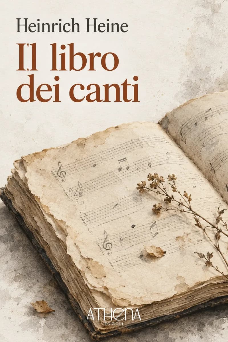 Il libro dei canti di Heinrich Heine – copertina Edizioni Athena