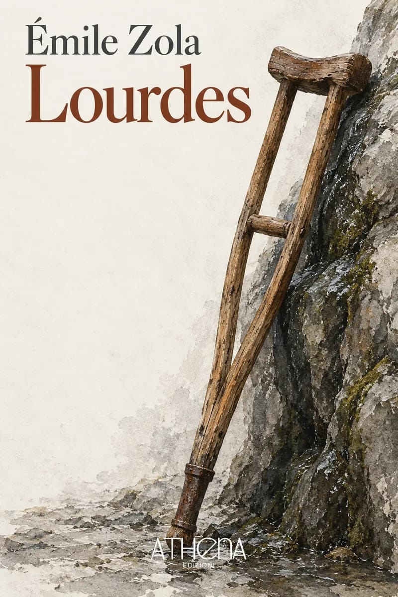 Lourdes di Émile Zola – copertina Edizioni Athena